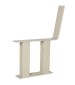 ADA Pedestal with Backrest Support Beige
