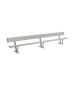 Aluminum Team Bench with Backrest