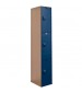 Triple Tier Aquamax Solid Plastic Locker Blue