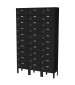 30 Tablet Lockers Unit Black