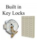 Built in Key Locks