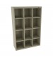 52” High Cubby with 12 Openings Sand