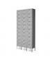30 Cell Phone Lockers Unit Gray