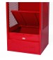 Sports Stadium Locker with Shelf and Footlocker