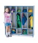Colorful Kids Lockers with Double Cubbies