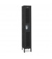 Heavy Duty Ventilated Locker Black
