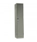Light Grey Hadrian Locker Shown with Optional Colored Dress Ends (not included)