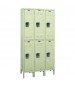 Hallowell Standard Double Tier Metal Lockers