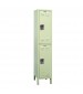 Hallowell Extra Wide Double Tier Steel Locker