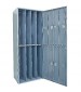 Hallowell Eight Compartment Uniform Locker
