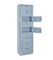 Hallowell 9 Compartment Uniform Locker