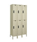 Hallowell Double Tier Electronic Lockers