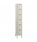Hallowell Six Tier Rust Resistant Locker