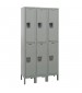 Hallowell Double Tier Maintenance Free Lockers 