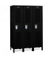 Single Tier Athletic Storage Lockers Black