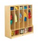 Kids Wooden Coat Lockers with Seats and Cubbies