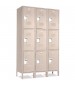 Penco Champagne Triple Tier Lockers