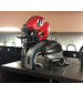 Shoulder Pad and Helmet Rack (gear not included)