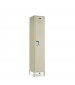 single tier employee locker beige