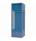 Sports Stadium Locker with Shelf and Footlocker
