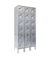 304 Stainless Steel Six Tier Lockers (Image 1)