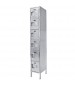 304 Stainless Steel Six Tier Locker (Image 1)