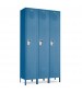 Metal Single Tier Lockers Blue