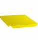 kids yellow shelf