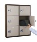 tablet charging locker bronze