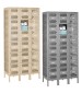 Tennsco ventilated 6 tier box lockers