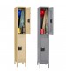 Tennsco Two Tier Steel Lockers