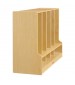 Toddler Wooden Coat Locker with Cubbies and Steps