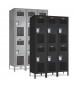 Double Tier Ventilated Gym Lockers Main
