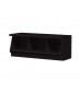Laminate 3 Cubbie Bench Black