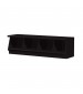 Laminate 4 Cubbie Bench Black