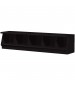 Laminate 5 Cubbie Bench Black