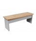 Laminate Bench with Wood Top Folkstone