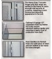 Double Door Large Wire Mesh Storage Locker Add-On Units (Image 2)