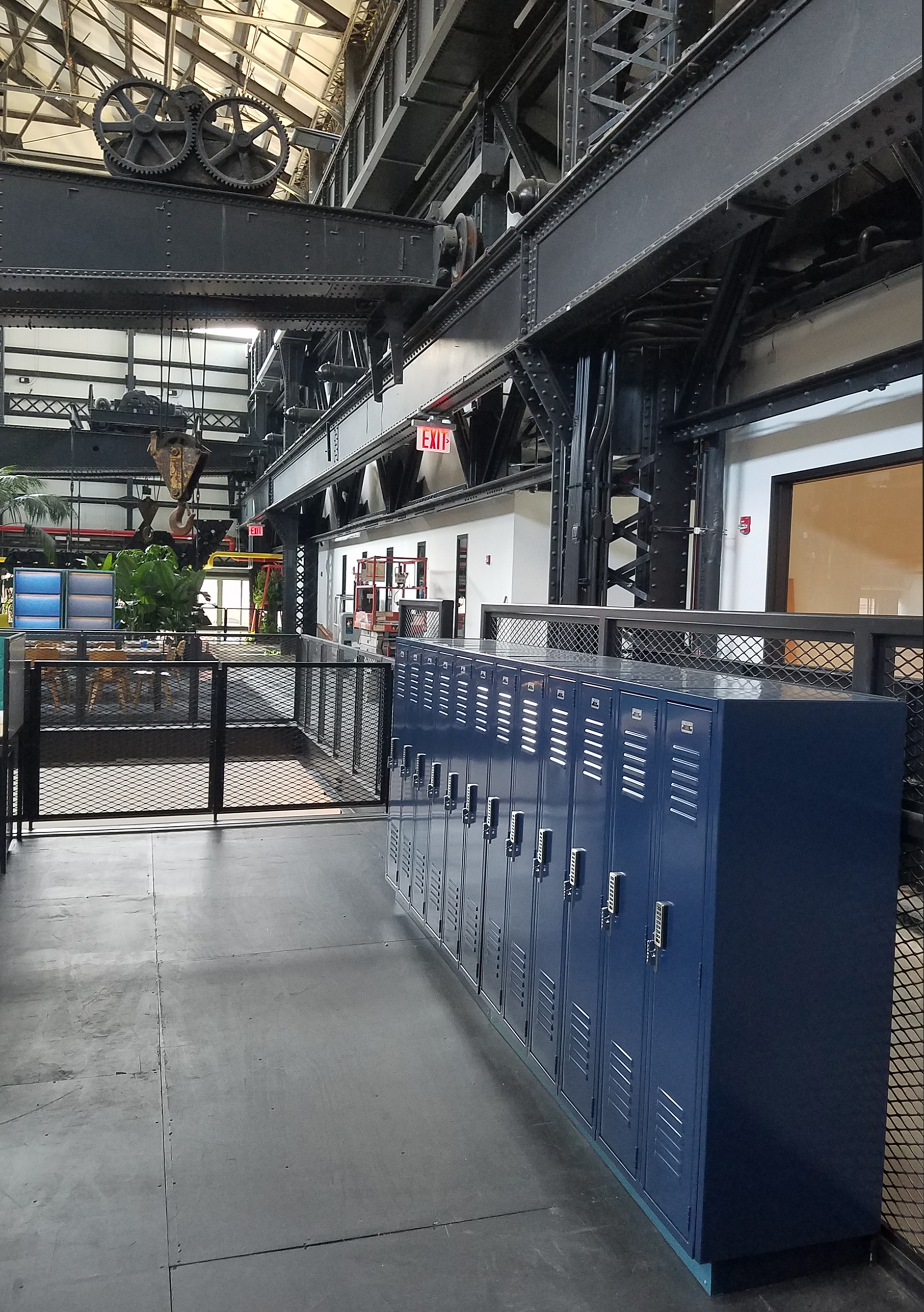 Metal Employee Lockers for New Lab